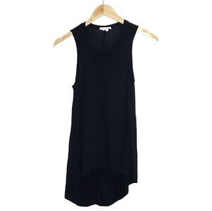 Helmut Lang | Sleeveless Hi Lo Tank Top